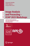 Cover: Image Analysis and Processing - ICIAP 2025 Workshops - Springer