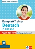 Cover: Klett KomplettTrainer Gymnasium Deutsch 7. Klasse - Klett