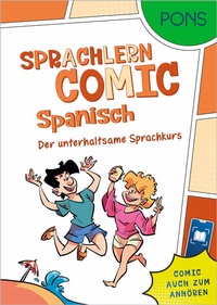 Enlarge image Cover: PONS Sprachlern-Comic Spanisch - PONS Langenscheidt