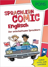 Enlarge image Cover: PONS Sprachlern-Comic Englisch - PONS Langenscheidt
