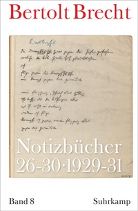 Enlarge image Cover: Notizbücher - Suhrkamp