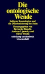 Cover: Die ontologische Wende - Suhrkamp