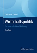 Cover: Wirtschaftspolitik - Springer Gabler