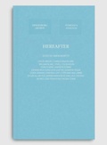 Cover: Hereafter 2025 - The Swedenborg Society