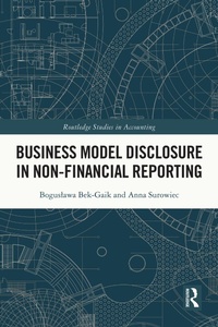 Enlarge image Cover: Business Model Disclosure in Non-Financial Reporting - Routledge