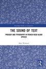 Cover: The Sound of Text - Routledge