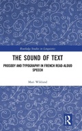 Cover: The Sound of Text - Routledge
