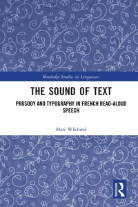 Enlarge image Cover: The Sound of Text - Routledge