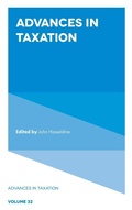 Cover: Advances in Taxation - Emerald Publishing Limited