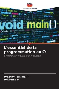 Enlarge image Cover: L'essentiel de la programmation en C - Editions Notre Savoir