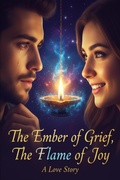Cover: The Ember of Grief, The Flame of Joy  A Love Story - Dipankar Gupta
