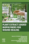 Cover: Plant Extract Loaded Biopolymers For Wound Healing - Elsevier