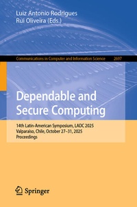 Enlarge image Cover: Dependable and Secure Computing - Springer