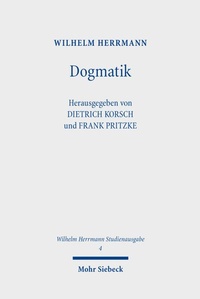 Enlarge image Cover: Wilhelm Herrmann-Studienausgabe - Mohr Siebeck