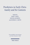 Cover: Presbyters in Early Christianity and Its Contexts - Mohr Siebeck