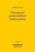 Cover: Planung und gesellschaftliche Einflussnahme - Mohr Siebeck