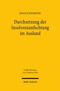 Bild: Durchsetzung der Insolvenzanfechtung im Ausland - Mohr Siebeck