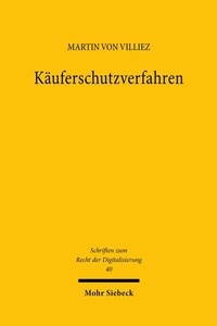 Abbildung von: Käuferschutzverfahren - Mohr Siebeck
