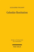 Abbildung von: Gelenkte Restitution - Mohr Siebeck
