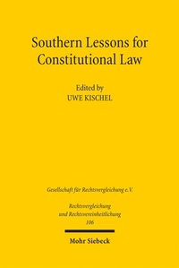Enlarge image Cover: Southern Lessons for Constitutional Law - Mohr Siebeck