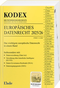 Bild: KODEX Europäisches Datenrecht 2025/26 - Linde