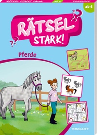 Enlarge image Cover: Rätselstark. Pferde - Tessloff Verlag Ragnar Tessloff GmbH & Co. KG