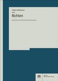 Cover: Richten - Berliner Wissenschafts-Verlag