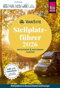 Abbildung von: VanSite Stellplatzführer 2026 - Reise Know-How Verlag Peter Rump GmbH