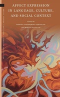 Cover: Affect Expression in Language, Culture, and Social Context - Brill