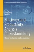 Cover: Efficiency and Productivity Analysis for Sustainability - Springer