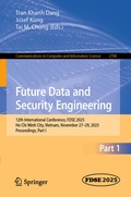 Cover: Future Data and Security Engineering - Springer