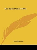 Cover: Das Buch Daniel (1894) - Kessinger Publishing