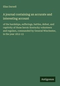 Cover: A journal containing an accurate and interesting account - Antigonos Verlag