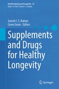 Cover: Supplements and Drugs for Healthy Longevity - Springer