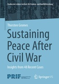 Cover: Sustaining Peace After Civil War - Springer VS