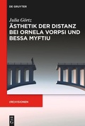 Cover: &Auml;sthetik der Distanz bei Ornela Vorpsi und Bessa Myftiu - De Gruyter