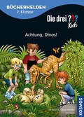 Cover: Die drei ??? Kids, B&uuml;cherhelden 2. Klasse, Achtung, Dinos! - Kosmos