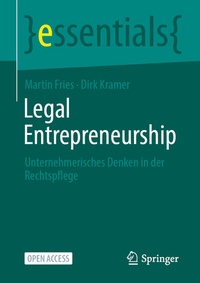 Enlarge image Cover: Legal Entrepreneurship - Springer