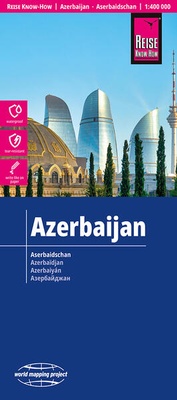 Bild: Reise Know-How Landkarte Aserbaidschan | Azerbaijan (1:400.000) - Reise Know-How Verlag Peter Rump GmbH