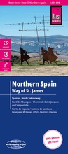 Cover: Reise Know-How Landkarte Nordspanien mit Jakobsweg | Northern Spain and Way of St. James (1:350.000) - Reise Know-How Verlag Peter Rump GmbH