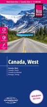 Abbildung von: Reise Know-How Landkarte Kanada, West | Canada, West (1:1.900.000) - Reise Know-How Verlag Peter Rump GmbH