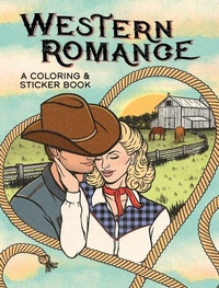 Enlarge image Cover: Western Romance: A Coloring & Sticker Book - Dover Publications