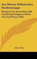 Cover: Aus Meiner Stilistischen Studienmappe - Kessinger Publishing