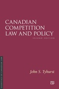 Cover: Canadian Competition Law and Policy, Second Edition - University of Toronto Press