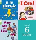 Cover: Oxford Reading Tree Green Sparks: level 1+ LEVEL 1+ PACK of 6 - Oxford University Press