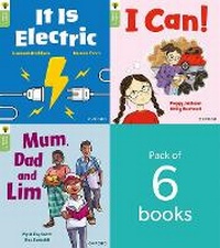 Enlarge image Cover: Oxford Reading Tree Green Sparks: level 1+ LEVEL 1+ PACK of 6 - Oxford University Press