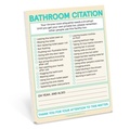 Cover: Bathroom Citation Nifty Note - Knock Knock