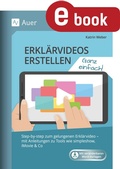 Cover: Erkl&auml;rvideos erstellen - ganz einfach - Auer Verlag