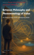 Cover: Between Philosophy and Phenomenology of Value - Brill