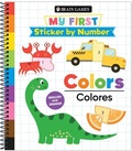 Cover: Brain Games - My First Sticker by Number: Colors - English and Spanish - Publications International, Ltd.